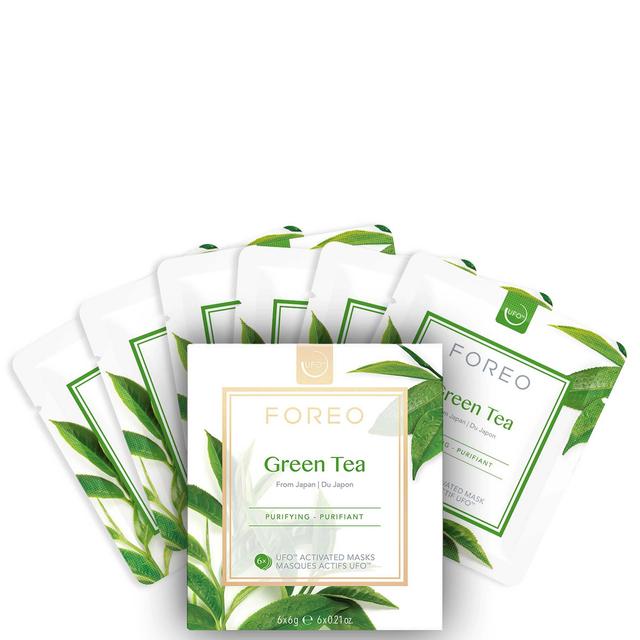 FOREO Green Tea UFO Purifying Face Mask (6 Pack) on Productcaster.