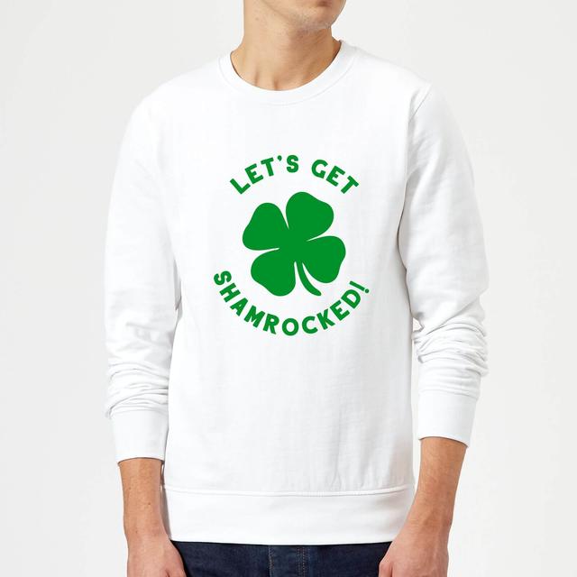 Let's Get Shamrocked! Sweatshirt - White - L - Weiß on Productcaster.