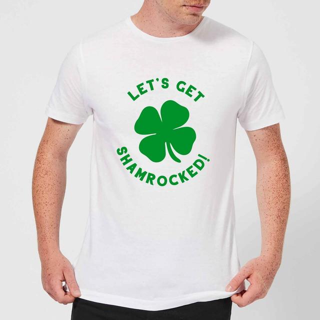 Let's Get Shamrocked! Men's T-Shirt - White - L - White on Productcaster.