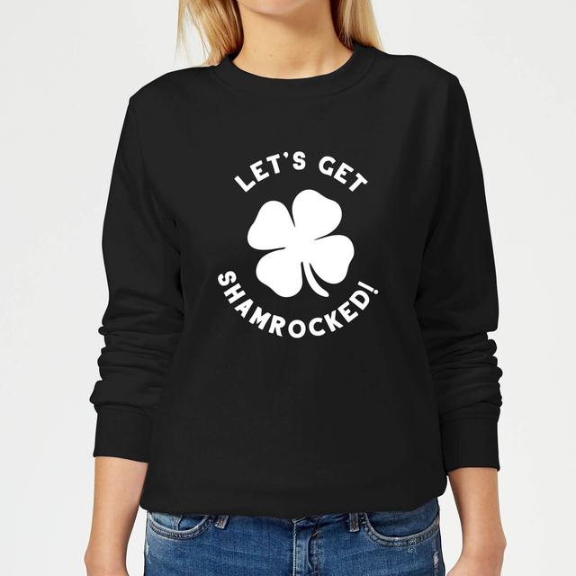 Let's Get Shamrocked! Women's Sweatshirt - Black - XS - Schwarz on Productcaster.