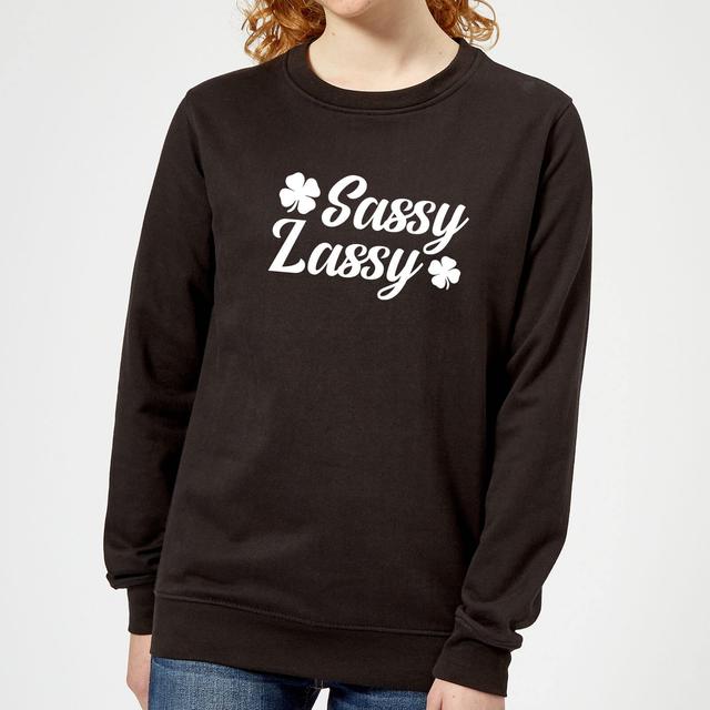 Sassy Lassy Women's Sweatshirt - Black - M - Schwarz on Productcaster.