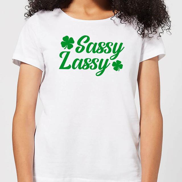 Sassy Lassy Women's T-Shirt - White - L - White on Productcaster.