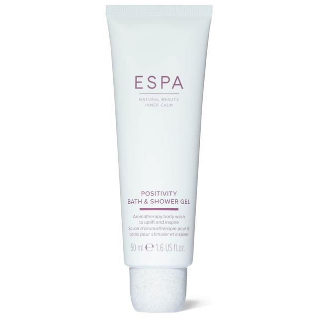 ESPA Positivity Bath and Shower Gel 50ml (Tube) on Productcaster.