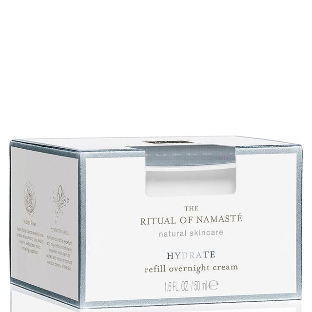 Rituals Hydrating Overnight Moisturiser Refill - Ritual of Namaste 50ml White on Productcaster.