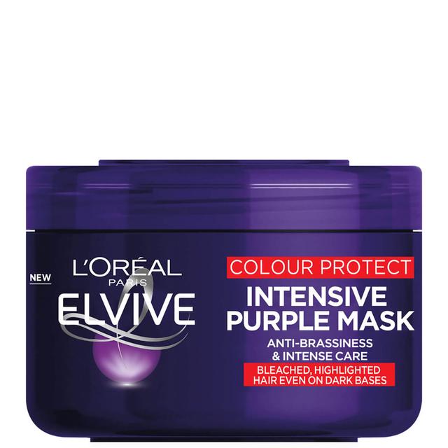 L'Oréal Elvive Colour Protect Anti-Brassiness Purple Mask 250ml on Productcaster.