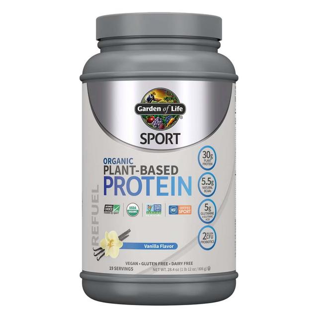 Garden of Life Sport Organic Plant-Based Protein - Vanilla - 806g on Productcaster.