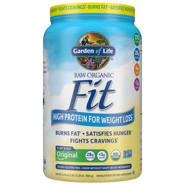 Garden of Life Raw Organic Fit Protein - Original - 890g on Productcaster.