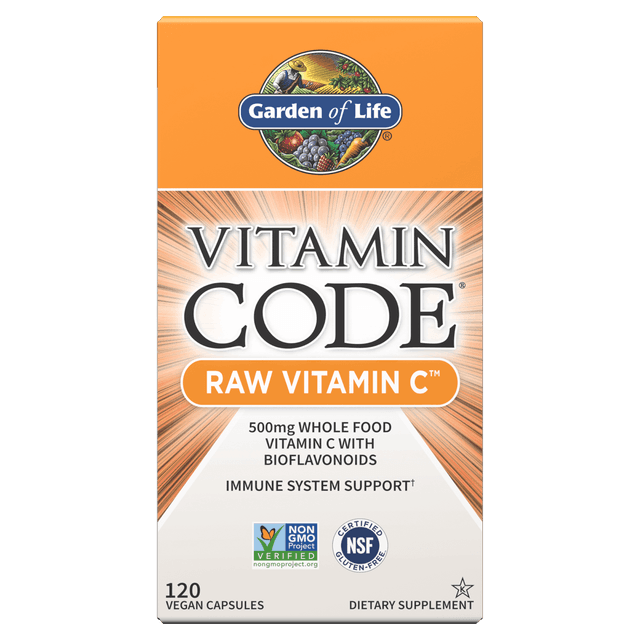 Vitamine Code Raw Vitamine C - 120 capsules - Garden of Life on Productcaster.