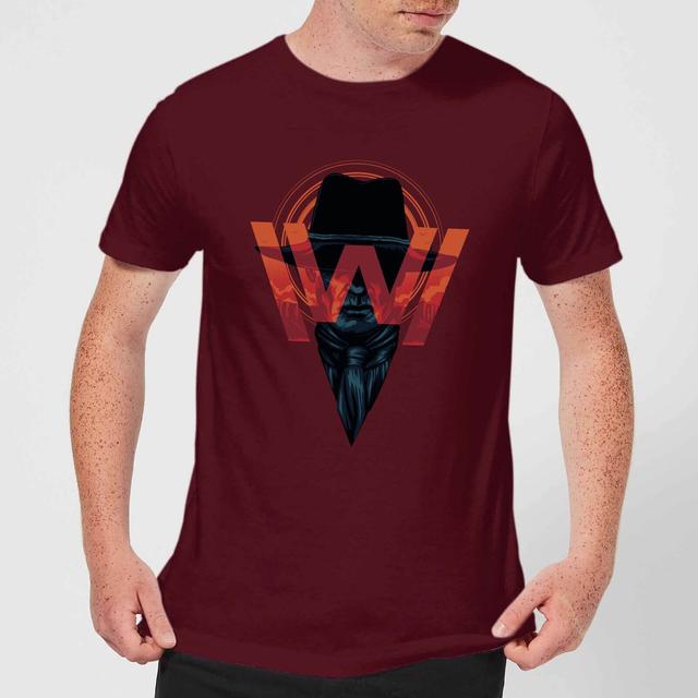 Camiseta V.I.P para hombre de Westworld - Burdeos - M on Productcaster.