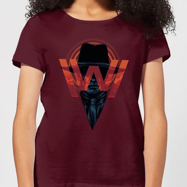 Camiseta V.I.P para mujer de Westworld - Burdeos - XL - Burgundy on Productcaster.