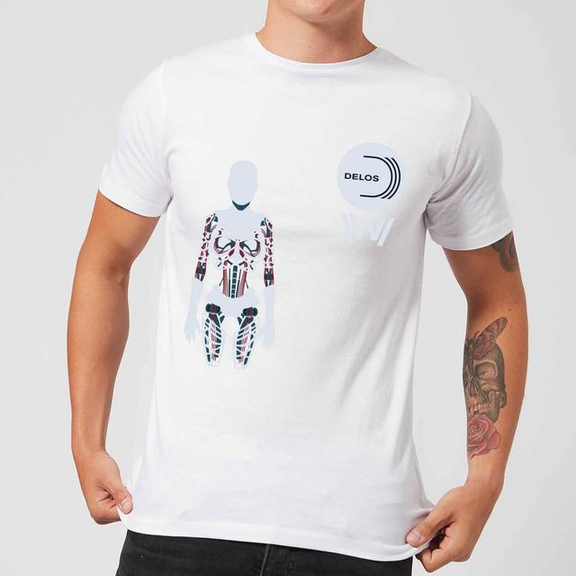 Camiseta Delos Host para hombre de Westworld - Blanco - XXL - Blanco on Productcaster.