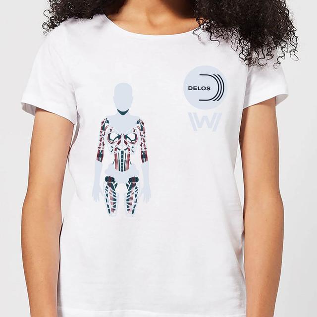 Camiseta Delos Host para mujer de Westworld - Blanco - M - Blanco on Productcaster.