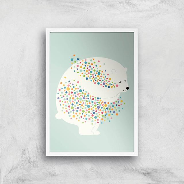 Andy Westface Hug Your Dream Giclee Art Print - A3 - White Frame on Productcaster.