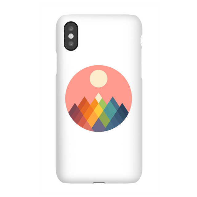 Andy Westface Rainbow Peak Phone Case for iPhone and Android - Samsung Note 8 - Snap Hülle Matt on Productcaster.