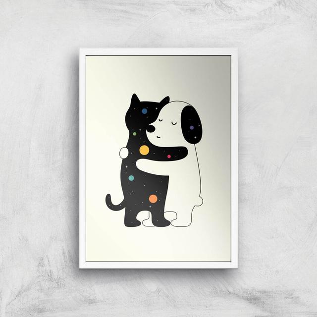 Andy Westface Universal Language Giclee Art Print - A2 - White Frame on Productcaster.