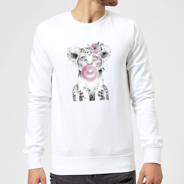 Bubblegum Cub Sweatshirt - White - L - Weiß on Productcaster.