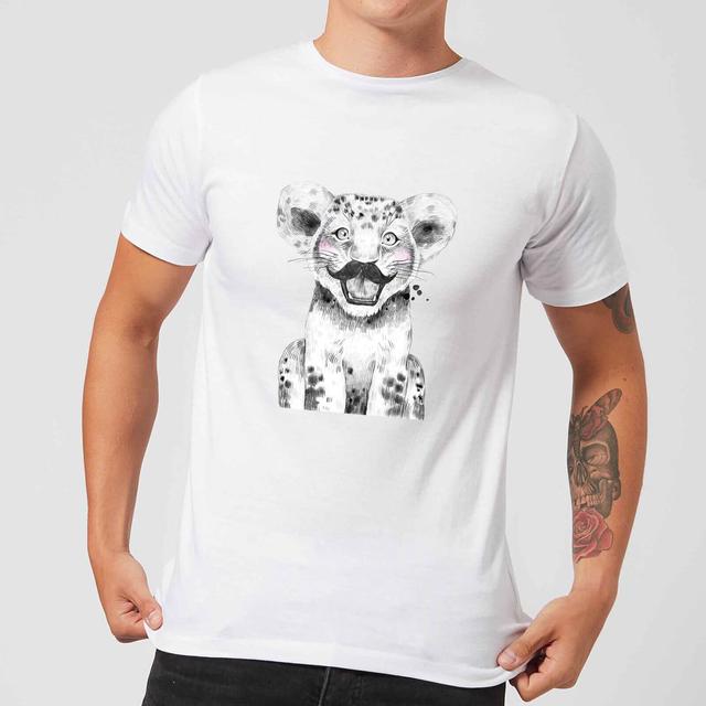 Moustache Cub Men's T-Shirt - White - S - Weiß on Productcaster.