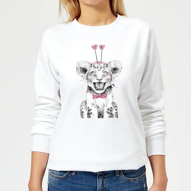 Hearty Cub Women's Sweatshirt - White - M - White on Productcaster.