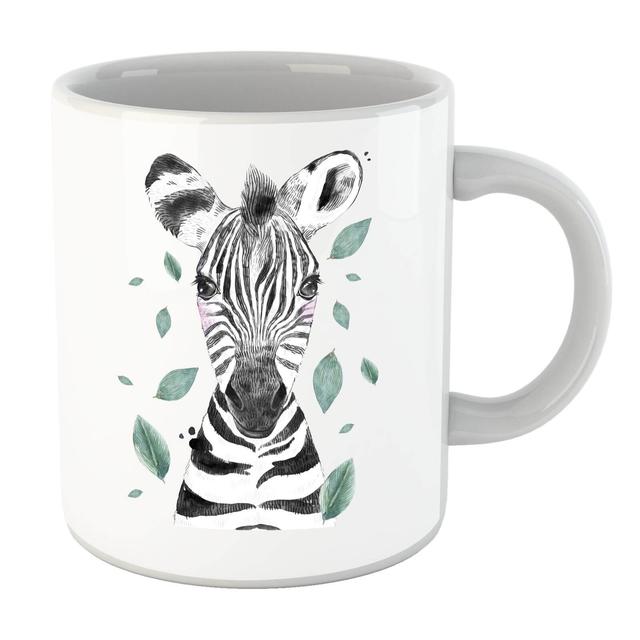 Zebra And Leaves Mug on Productcaster.