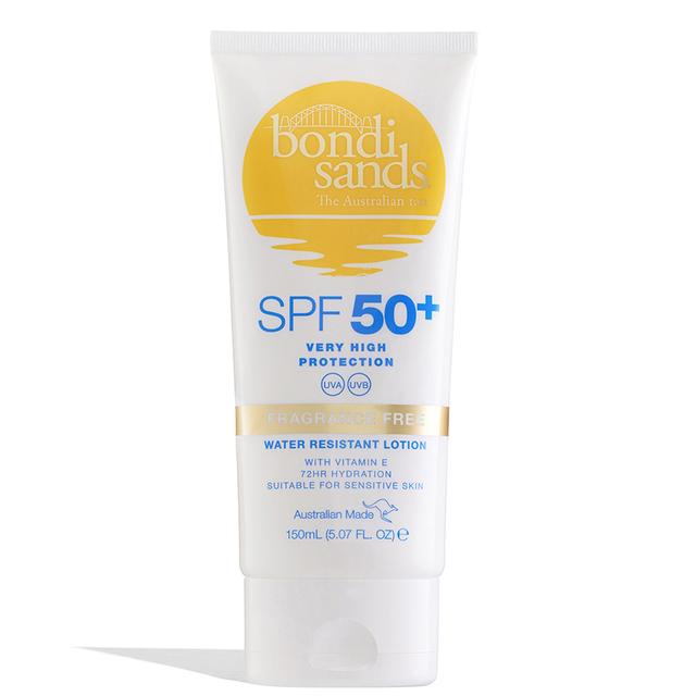 Bondi Sands Sunscreen Lotion SPF50+ - Fragrance Free 150ml on Productcaster.