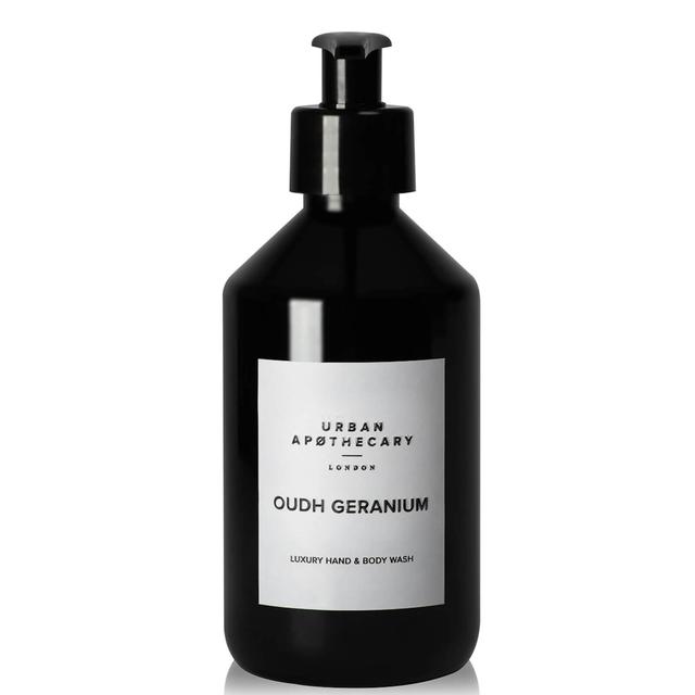 Urban Apothecary Oudh Geranium Luxury Hand & Body Wash 300ml Svart on Productcaster.