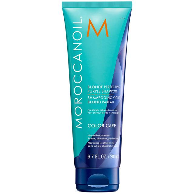 Moroccanoil Blonde Perfecting Purple Shampoo 200ml on Productcaster.