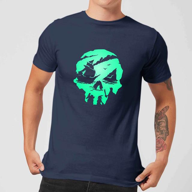 Sea Of Thieves Skull Unisex T-Shirt - Navy - M on Productcaster.