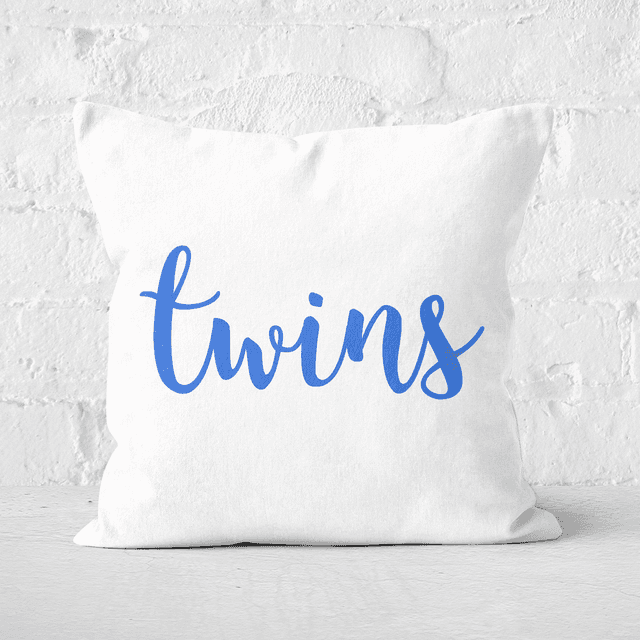 Twins Square Cushion - 60x60cm - Soft Touch on Productcaster.