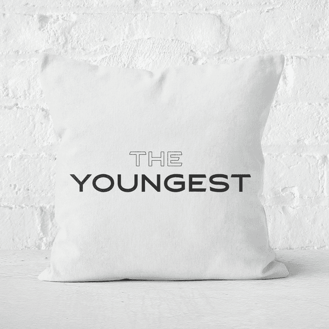 The Youngest Square Cushion - 60x60cm - Soft Touch on Productcaster.