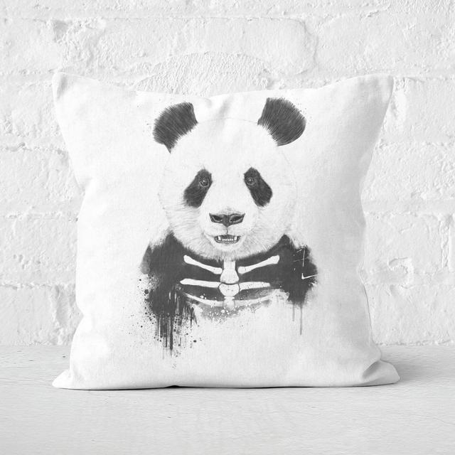 Zombie Panda Cushion Square Cushion - 60x60cm - Soft Touch on Productcaster.