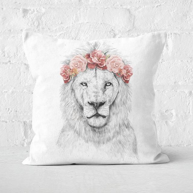 Festival Lion Cushion Square Cushion - 60x60cm - Soft Touch on Productcaster.