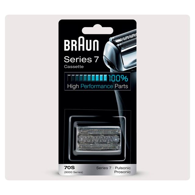 Braun Series 7 70S Electric Shaver Head Replacement, Silver on Productcaster.