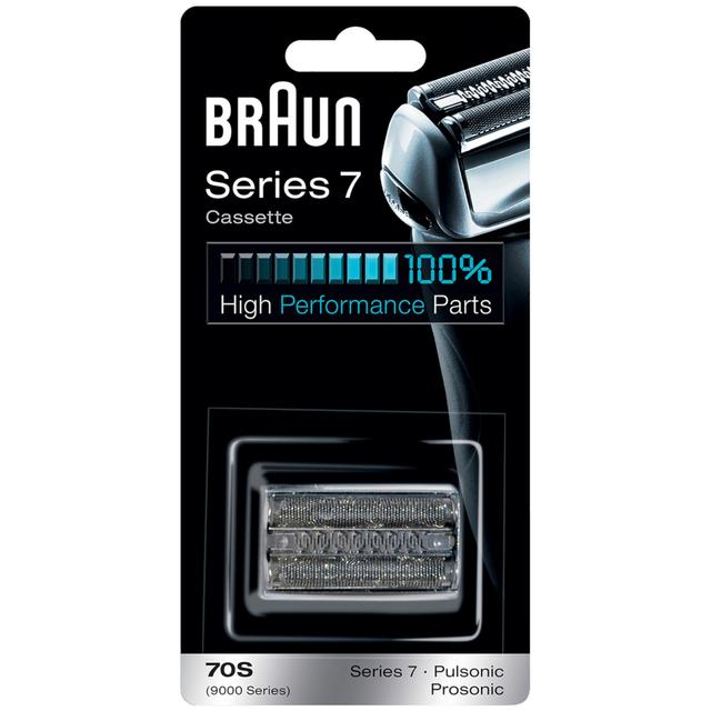 Braun Series 7 70S Electric Shaver Head Replacement, Silver on Productcaster.