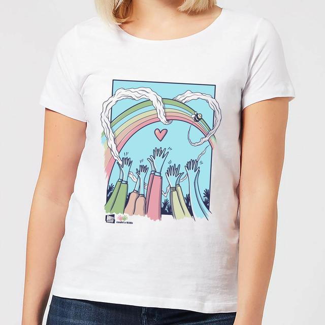 Cash For Kids Charity Women's T-Shirt - White - M - Bianco on Productcaster.