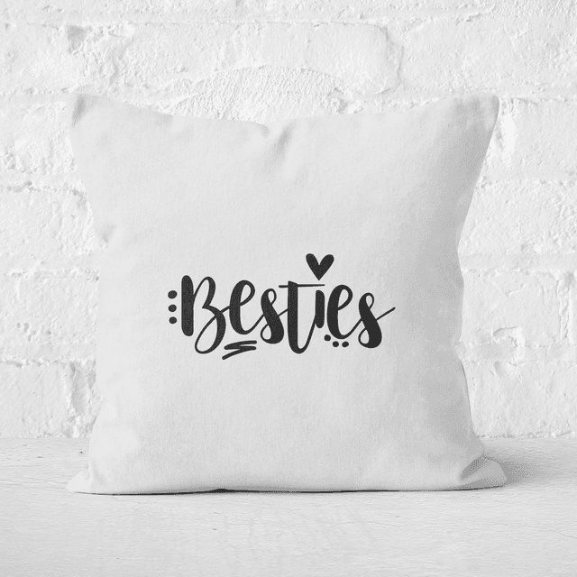 Besties Square Cushion - 40x40cm - Soft Touch on Productcaster.