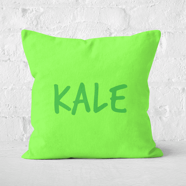 Kale Square Cushion - 50x50cm - Soft Touch on Productcaster.