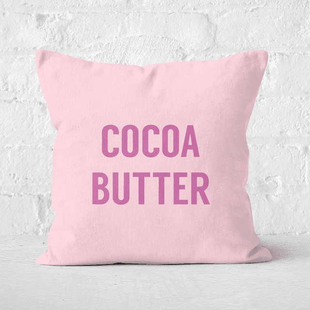 Cocoa Butter Square Cushion - 60x60cm - Soft Touch on Productcaster.