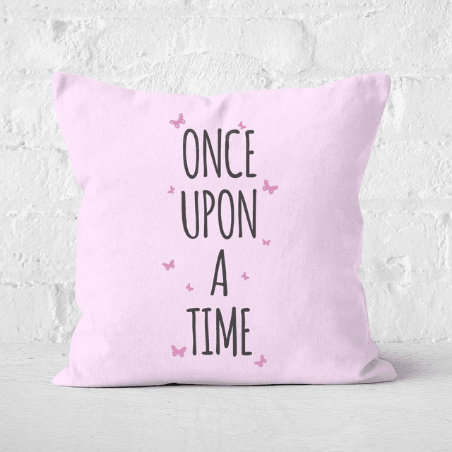 Once Upon A Time Square Cushion - 50x50cm - Soft Touch on Productcaster.