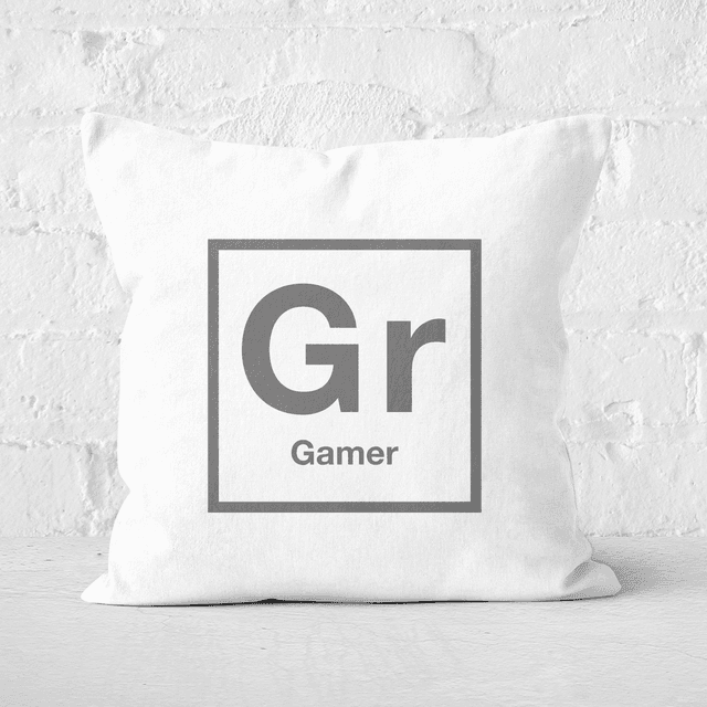 Periodic Gamer Square Cushion - 40x40cm - Soft Touch on Productcaster.