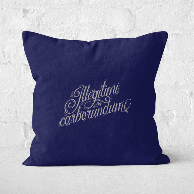 Illegitimi Square Cushion - 60x60cm - Soft Touch on Productcaster.