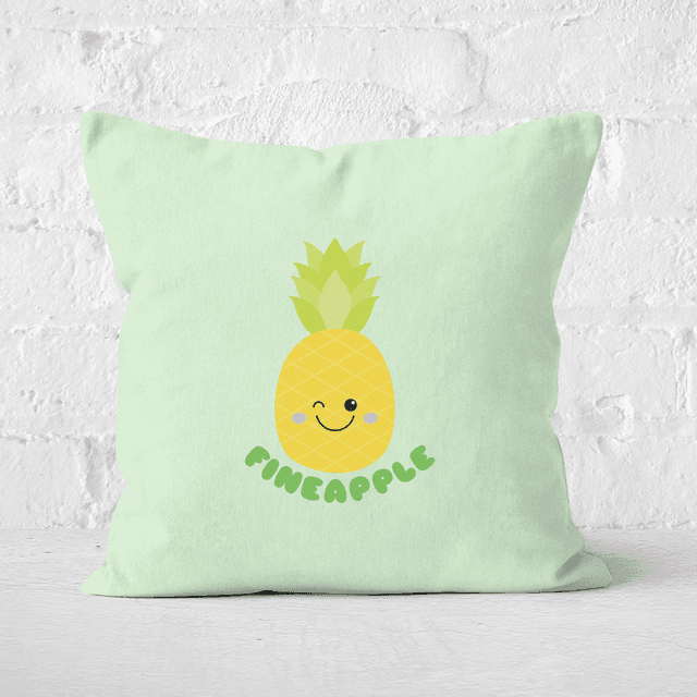 Fineapple Square Cushion - 40x40cm - Soft Touch on Productcaster.