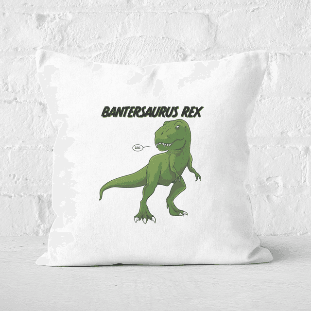 Bantersaurus Rex Square Cushion - 60x60cm - Soft Touch on Productcaster.