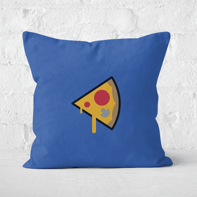 Pizza Slice Square Cushion - 50x50cm - Soft Touch on Productcaster.