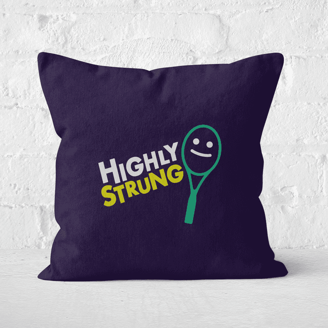 Highly Strung Square Cushion - 40x40cm - Soft Touch on Productcaster.