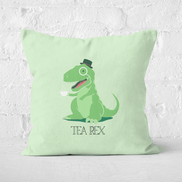 Tea Rex Square Cushion - 40x40cm - Soft Touch on Productcaster.