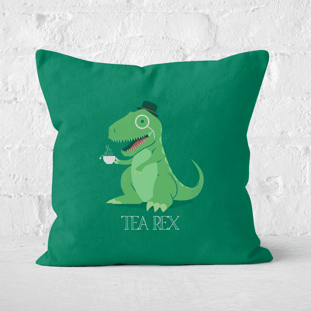 Tea Rex Square Cushion - 50x50cm - Soft Touch on Productcaster.