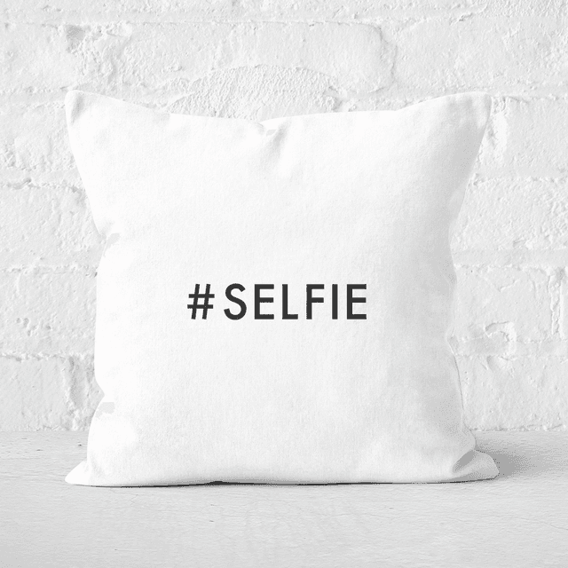 Selfie Square Cushion - 60x60cm - Soft Touch on Productcaster.