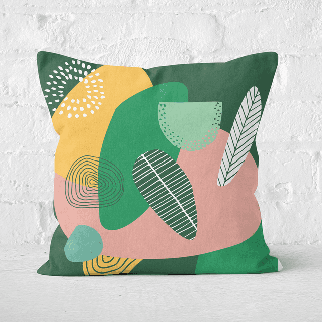 Earth Friendly Earth Garden Square Cushion - 60x60cm - Soft Touch on Productcaster.