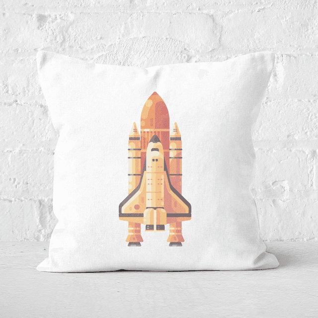 Rocket Square Cushion - 50x50cm - Soft Touch on Productcaster.