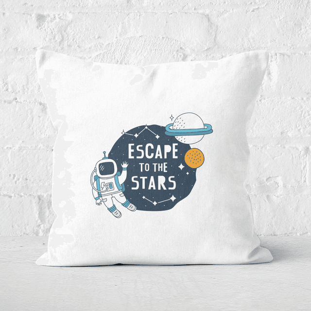 Escape To The Stars Square Cushion - 60x60cm - Soft Touch on Productcaster.